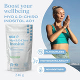 B-FIT B B-FIT B Just Inositol - Myo-inositol & D-Chiro Inositol Supplement 40:1 Formula - 2 Month Supply 60 Servings - No Additives - Inositol Powder