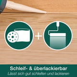 Bona Home Joint Sealant Light Oak 310 ml, Joint Seal, Joint Filler, Filling, Wood Putty Repair Kit, Repair Compound, Wood Filler, Parquet Sealant, Ready Mortar