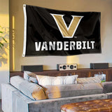 Vanderbilt Commodores Wordmark Large Grommet Banner Flag
