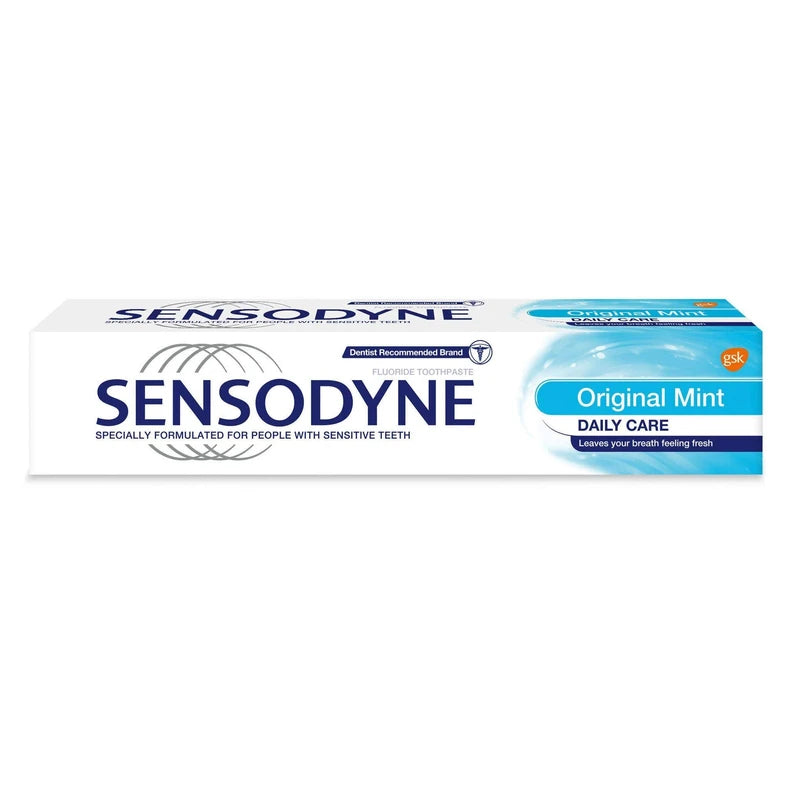 Sensodyne Daily Care Original Fluoride Toothpaste, 3 Pack, 75 ml