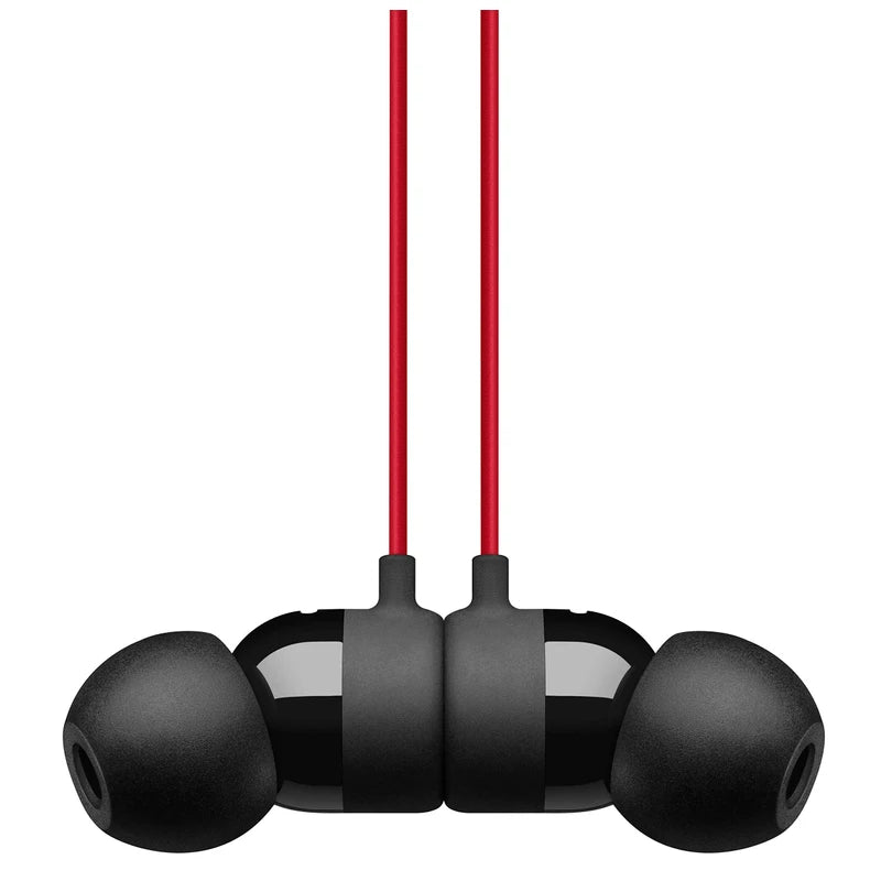 Beats Beats By Dr. Dre UrBeats3 Wired In-Ear Headphones w/ 3.5mm Plug - Black / Red (Renewed)