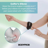 Bodyprox Bodyprox Elbow Brace 2 Pack for Tennis & Golfer's Elbow Pain Relief