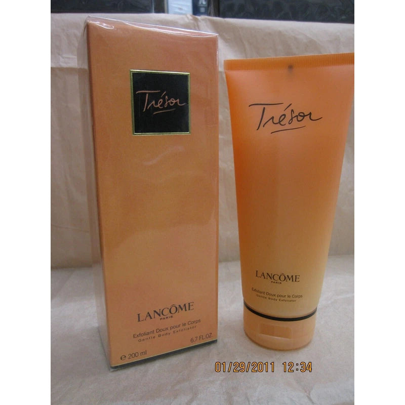 LANCOME TRESOR by LANCOME  6.7 FL oz / 200 ML Gentle Body Exfoliator In Sealed Box