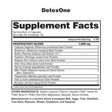 NUTRAONE NUTRITION DETOX ONE Weight Management Bloating Digestion 60 Capsules