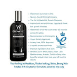Grow Me Shampoo - Thicker - Stronger Growth - Longer looking hair - Premium haircare - Upgrade to Watermans
