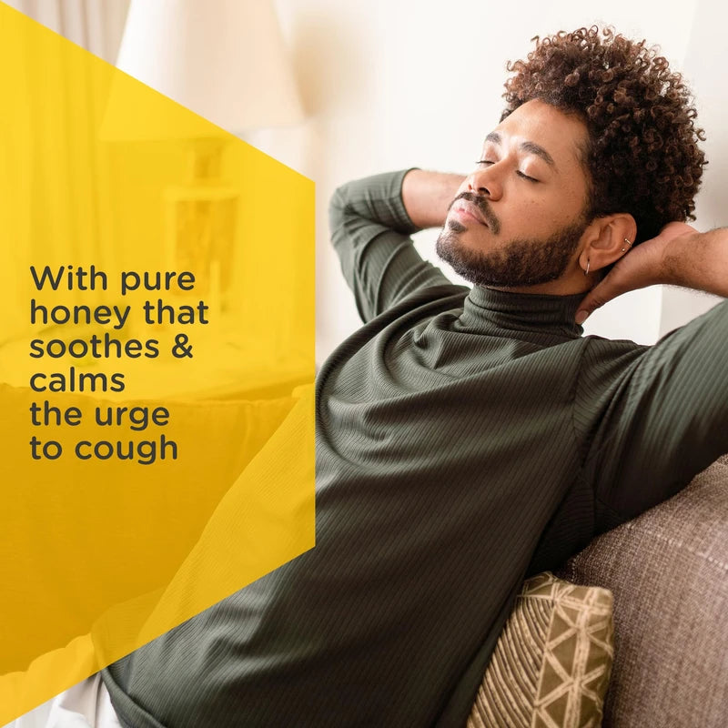 Zarbee’s® Adult Cough and Sore Throat Syrup, 150 ml, Honey-Based Relief for Dry or Chesty Cough, Sore Throat Relief, Alcohol Free, No Artificial Colours or Flavours, Cough Syrup For Adults