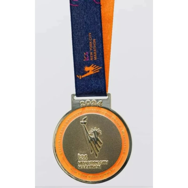2024 NYC New York MARATHON MEDAL Abbott World Marathon Major NEW