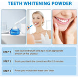 2Pcs You Buy Tooth Whitening Powder,YouBuy Teeth Whitening Powder,You Buy Teeth Whitening Powder Toothpaste,Teeth Whitening and Stain Removal, Effective in Strengthening Teeth and Gums(15g/0.5oz)