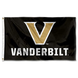 Vanderbilt Commodores Wordmark Large Grommet Banner Flag