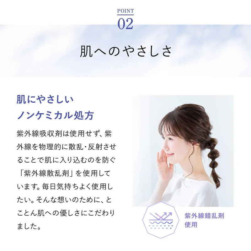 FANCL Sun Guard 50+ Protective UV Pure Beige (Approx. 30 Doses)