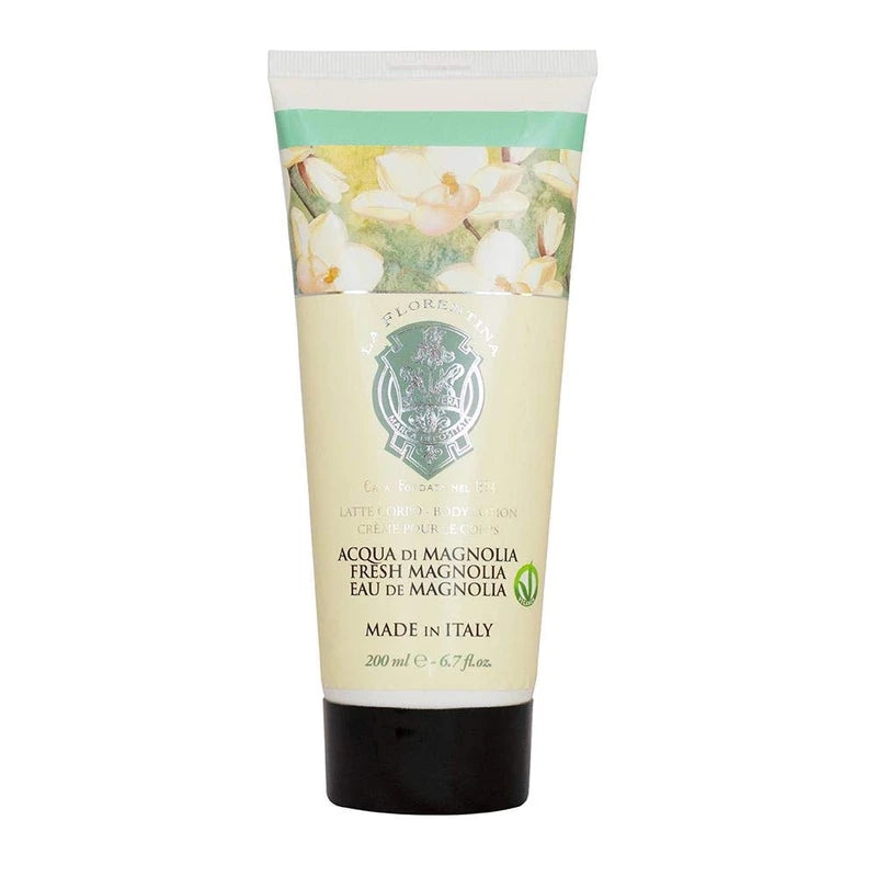 LA FLORENTINA La Florentina Body Lotion, Fresh Magnolia, Body Cream, 6.8 fl oz (200 ml)