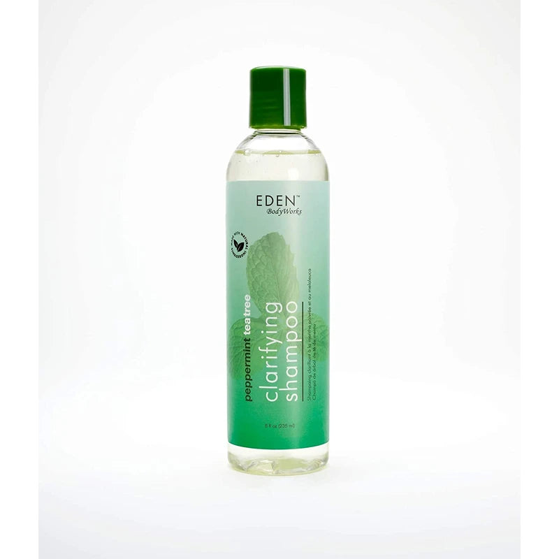 EDEN BodyWorks Peppermint Tea Tree Clear Shampoo, 8oz- Packaging May Vary