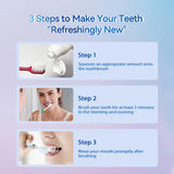 WE2C [SP-5 Probiotic toothpaste], Whitening Toothpaste-Freshens Breath,Fights Plaque - Flavor: red