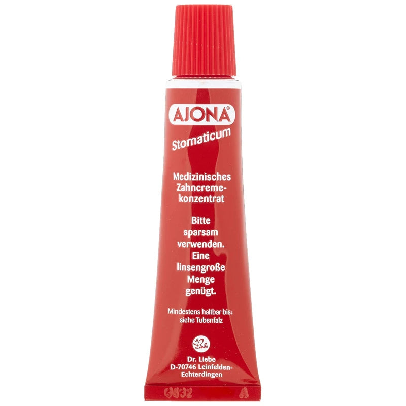 Dr. Rudolf Dear successors Ajona Stomaticum medical toothpaste concentrate, pack of 4 (4 x 25 ml)
