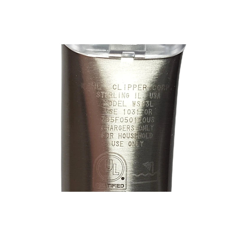 Wahl Lithium Ion Trimmer Stainless Steel WSS3L Wet Dry Handle Only SS2L 9864