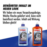 SONAX Xtreme Tyre Gloss Gel (500 ml) Nourishes and Protects Rubber and Tyres From Cracking and Colour Fading, Long-Lasting Tyre Gloss, Item No. 02352410