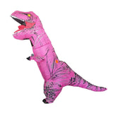 Bemuiz Funny Inflatable Dinosaur Costume for Kids,Blow Up Dinosaur Costume for Halloween Cosplay Party （3.9-4.9ft）