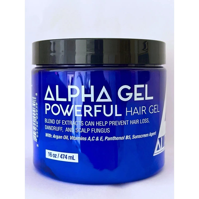 alpha hair gel Blue