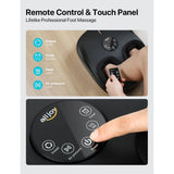 ALLJOY Foot Massager Machine with Heat, Shiatsu Foot Massager with Remote Control, Deep Kneading for Plantar Fasciitis Neuropathy, UP to Men Size 13, Gifts for Women Men