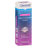 Clearasil Ultra Acne Treatment Extra Strength Face Cream Reduce Pimples, 20g