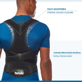 Back Brace Posture Corrector for Men and Women - Adjustable Posture Back Brace for Upper and Lower Back Pain Relief - Muscle Memory Support Straightener (XX-Large)