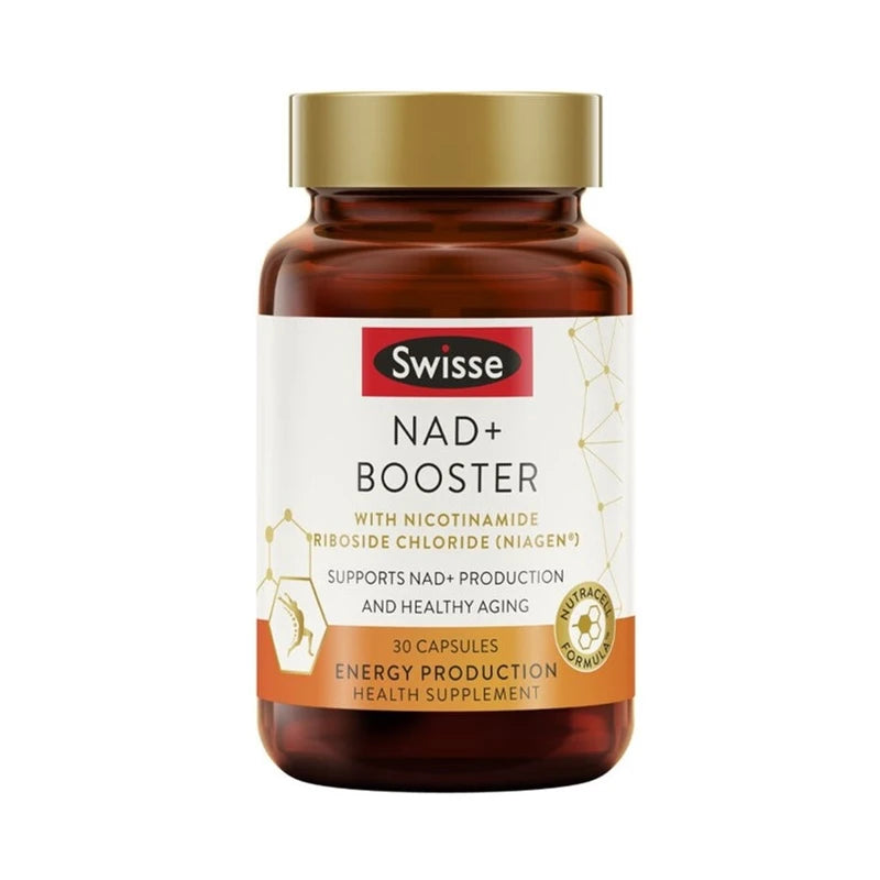 Swisse NAD+ Booster 30 Capsules (expiry 8/24)