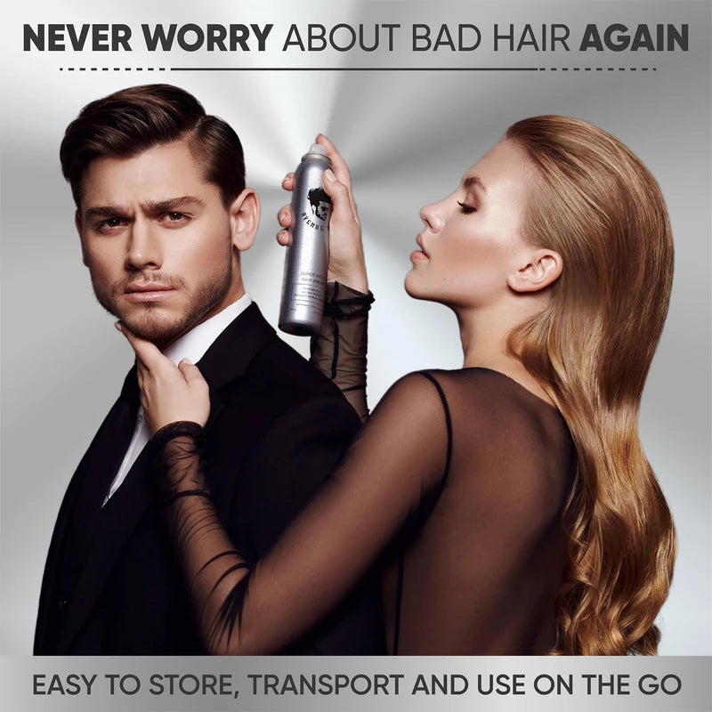 Avenue Man Super Hold Hairspray (10 oz) - Hair Products For Men - Super Strong Hold & Fast Drying Hair Spray for All Hair Types - Paraben-Free