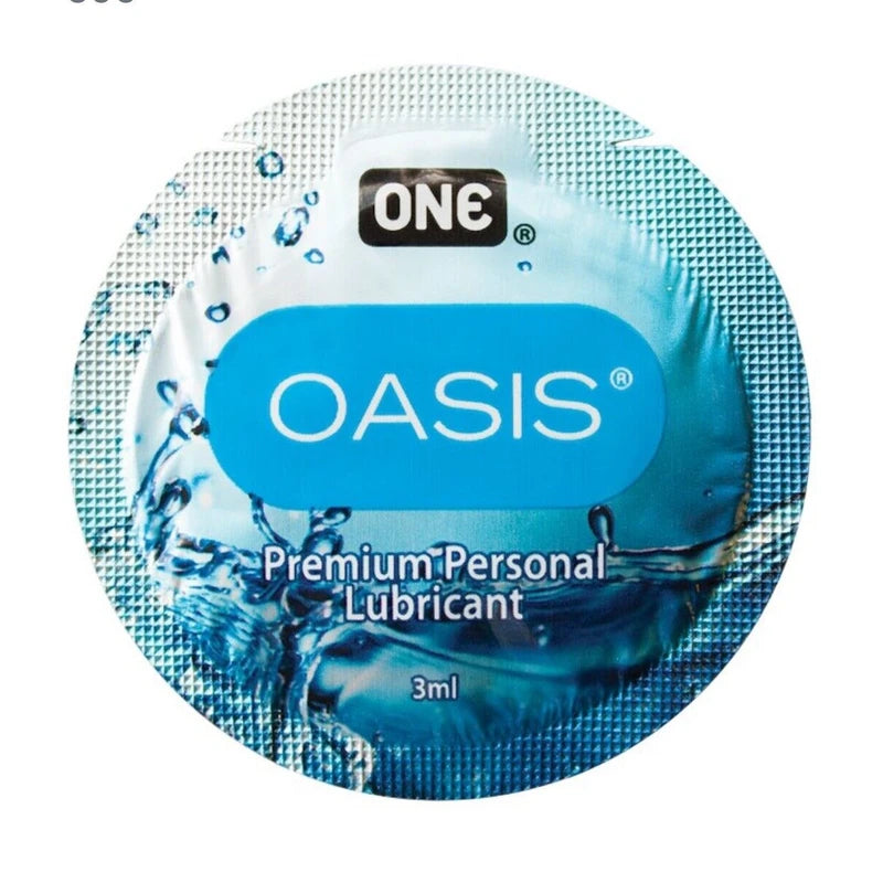 Oasis ONE OASIS PREMIUM PERSONAL LUBRICANT WATER BASED 3ml 50 Pack