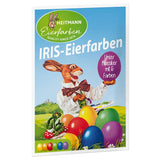 Heitmann Eierfarben - Iris Egg Colours - 6 Hot Dye Tablets - Yellow, Orange, Red, Purple, Green, Blue
