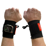 PROTECHT Wrist Wraps for Weightlifting with Smartwatch (No Patch, Large (6.5-8"))