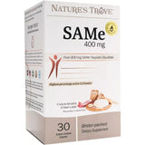 Nature's Trove SAM-e 400mg 30 Enteric Coated Caplets. Vegan, Kosher, Non-GMO