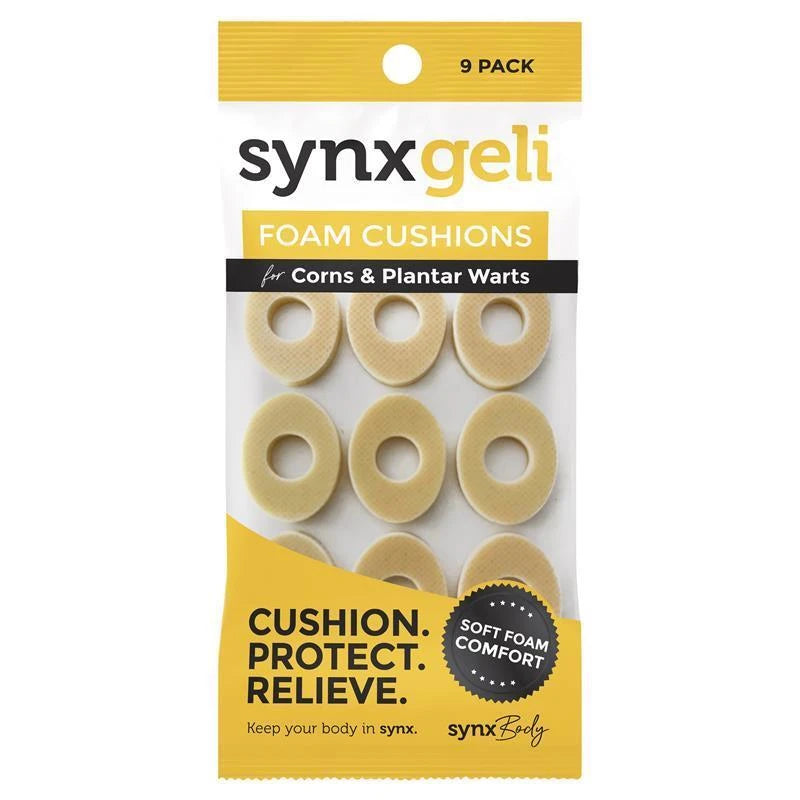 Synxgeli Foam Cushions For Corns & Plantar Warts