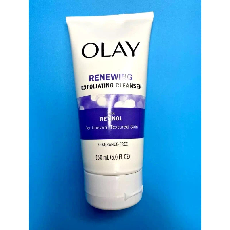 Olay Renewing Exfoliating Cleanser With Retinol Fragrance Free 5 FL Oz NEW