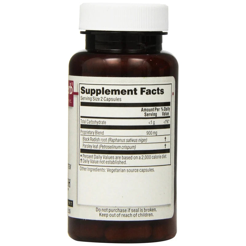 Kroeger Herb Black Radish and Parsley Capsules, 100 Count