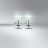 OSRAM TRUCKSTAR PRO H4, +120% more brightness, halogen headlight lamp, 64196TSP-HCB, 24V truck lamp, duo box (2 lamps)