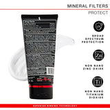 Harken Derm - Ultimate Shield Mineral Sunscreen with Antioxidants | SPF 50 | 80 Minute Water Resistant | Face and Body | Reef Safe | Botanical Antioxidant Complex | Broad Spectrum Protection