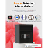 FORFEND Smart Home Safe | WiFi Safe Box App Lock/Alarm | Voice Command, Kidnap Alarm, Tamper Detect, Frozen Mode, Sub Account| Digital Safe Anti Theft