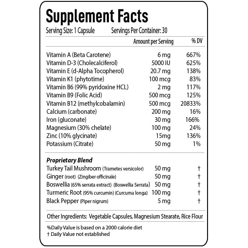 IBDassist™ - IBD Vitamins - Supports with malabsorption and GI Tract Inflammation - Crohn's and Colitis - Inflammatory Bowel