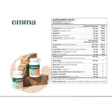 3 Pack Emma Relief Supplement Konsciens Keto For Gut Bloating - 60 Capsules