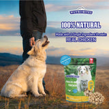Nutri Bites Freeze Dried Chicken Dog & Cat Treats | Healthy Pet Training Treats or Food Topper | All Natural, 1 Single Animal Protein, High Protein | 4 oz