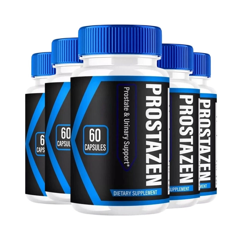 5-Pack Prostazen Pills to Support Healthy Prostate Functions - 300 Capsules