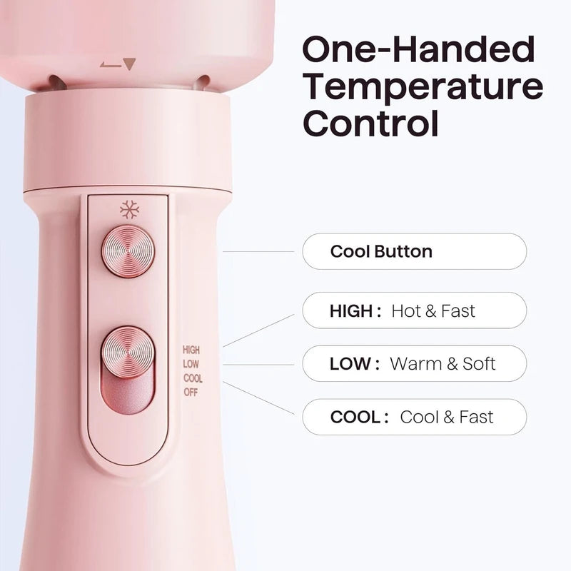 Wavytalk 5-in-1 Hair Dryer Brush Set | Blowout, Paddle, Thermal Brush & Diffuser