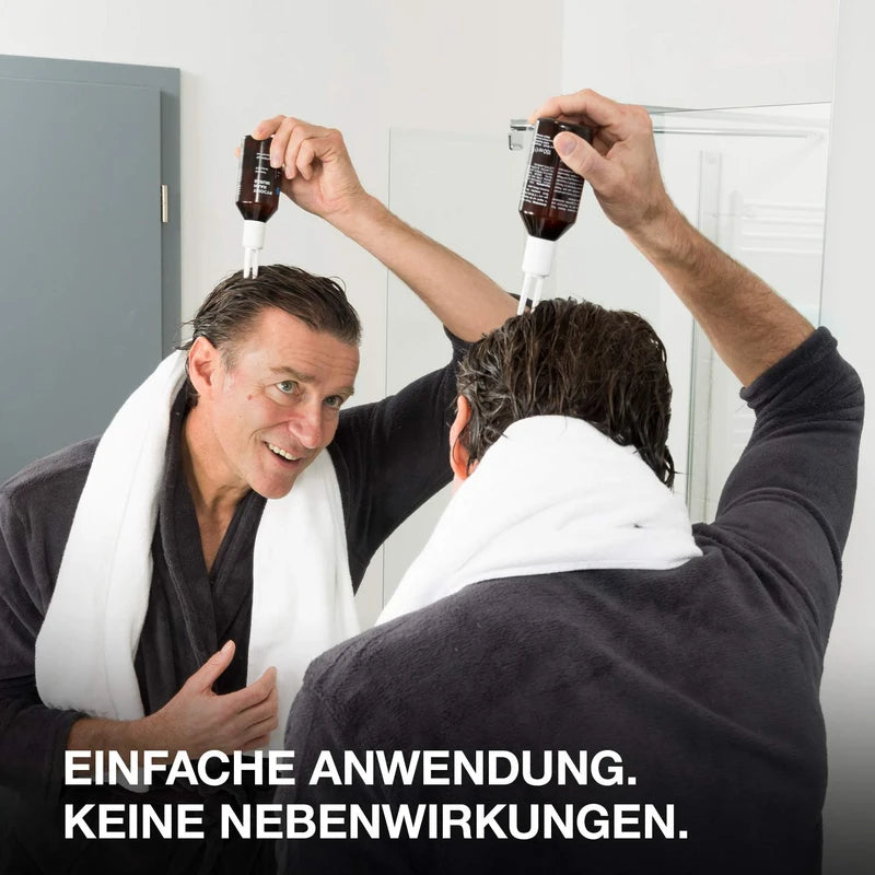 Thiocyn hair serum against hair loss* for men • Scientifically based remedy without known side effects • Made in Germany • Effective regardless of age • 150 ml