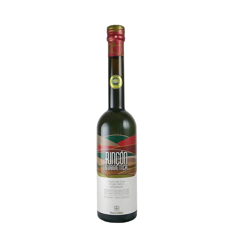 Rincon De La Subbetica- Award Winning, Organic Cold Pressed EVOO Extra Virgin Olive Oil, 17-Ounce Glass Bottle