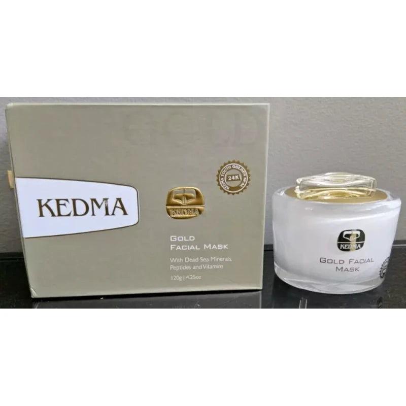 KEDMA GOLD FACIAL MASK-DEAD SEA MINERALS-PEPTI