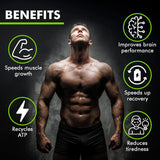 Keystone Peak Keystone Peak KP Creatine Monohydrate Gummies Apple for Men & Women, 100% Creatine Apple Gummies, 5g per Serving + Vegan, Sugar Free + Strength, Energy, Muscle & Booty Gain - 120 Count