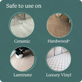 Shaw Floors Hard Surface Cleaner- 128 Fl Oz - Refill for Spray Mops and Spray Bottles - Ideal for Hardwood, Vinyl, Ceramic, Glass, Countertops, and MORE | Pack of 4