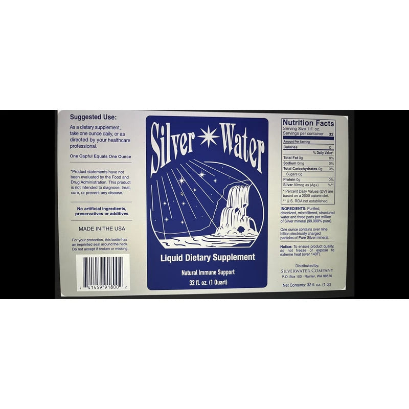 Wayne Rowland Silver Water (Original Formula) (1 Pack)