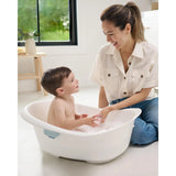 Skip Hop Baby Bath Tub 4-in-1 Grow with Baby Infant to Toddler , White