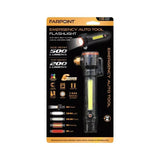 Farpoint Emergency Auto Tool -  Seat Belt Cutter Glass Breaker 6 Mode Flashlight